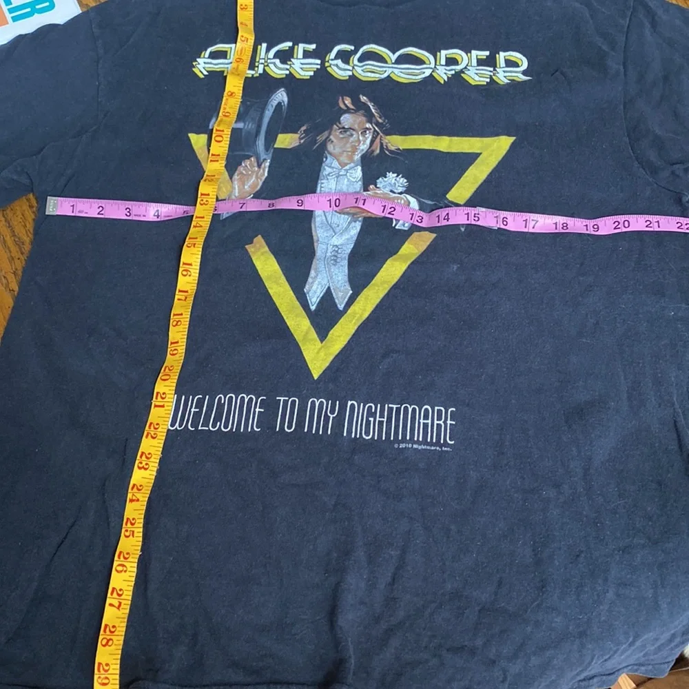Alice Cooper Welcome to my Nightmare t shirt - Picture 8 of 9